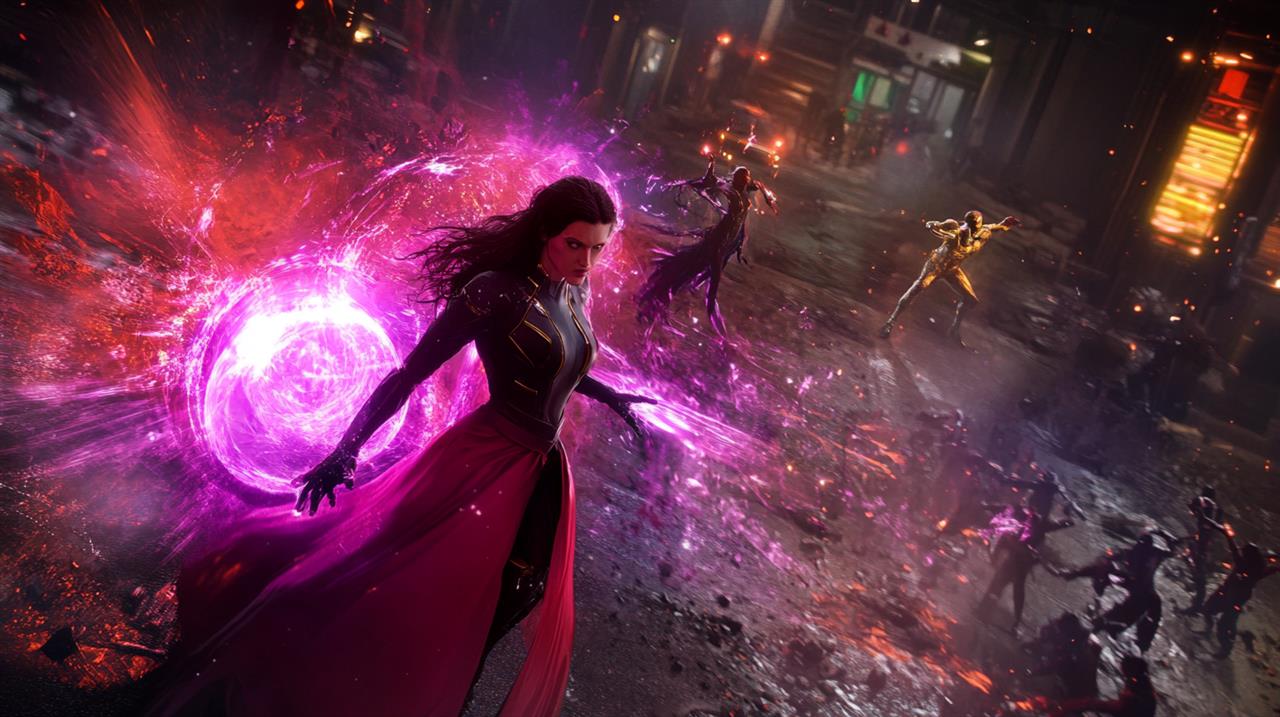 Unleashing chaos - the scarlet witch in marvel rivals