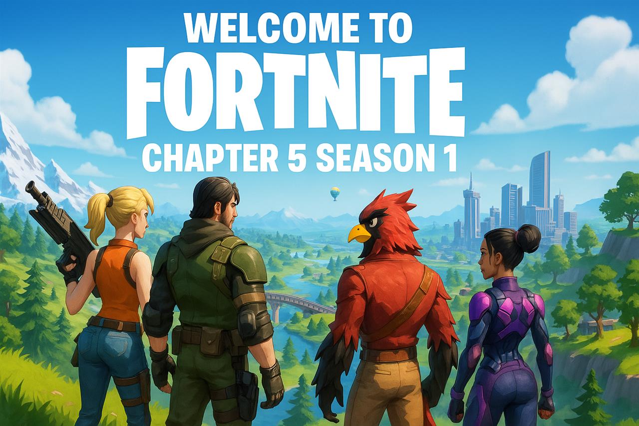 Welcome to fortnite chapter 5 season 1