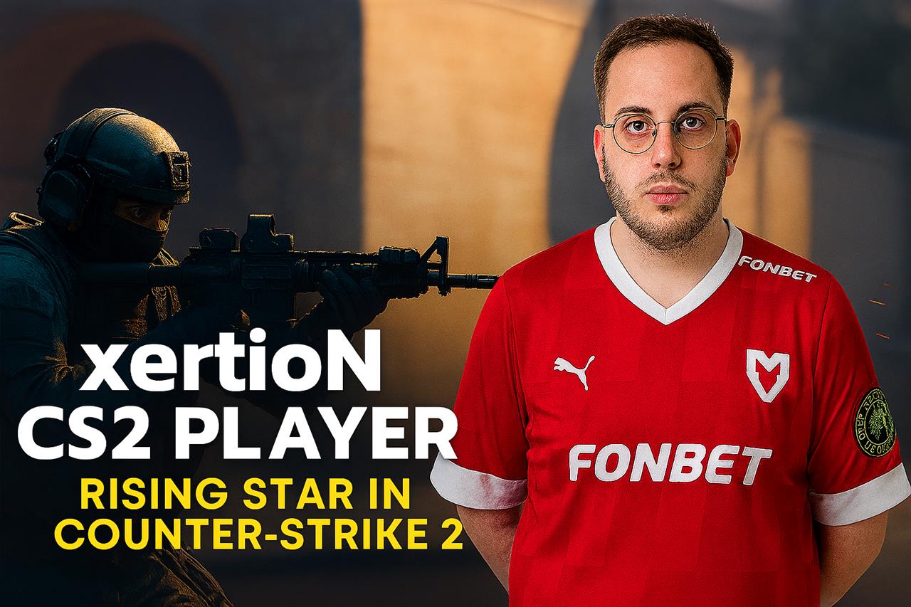 Xertion cs2 player - rising star in counter-strike 2