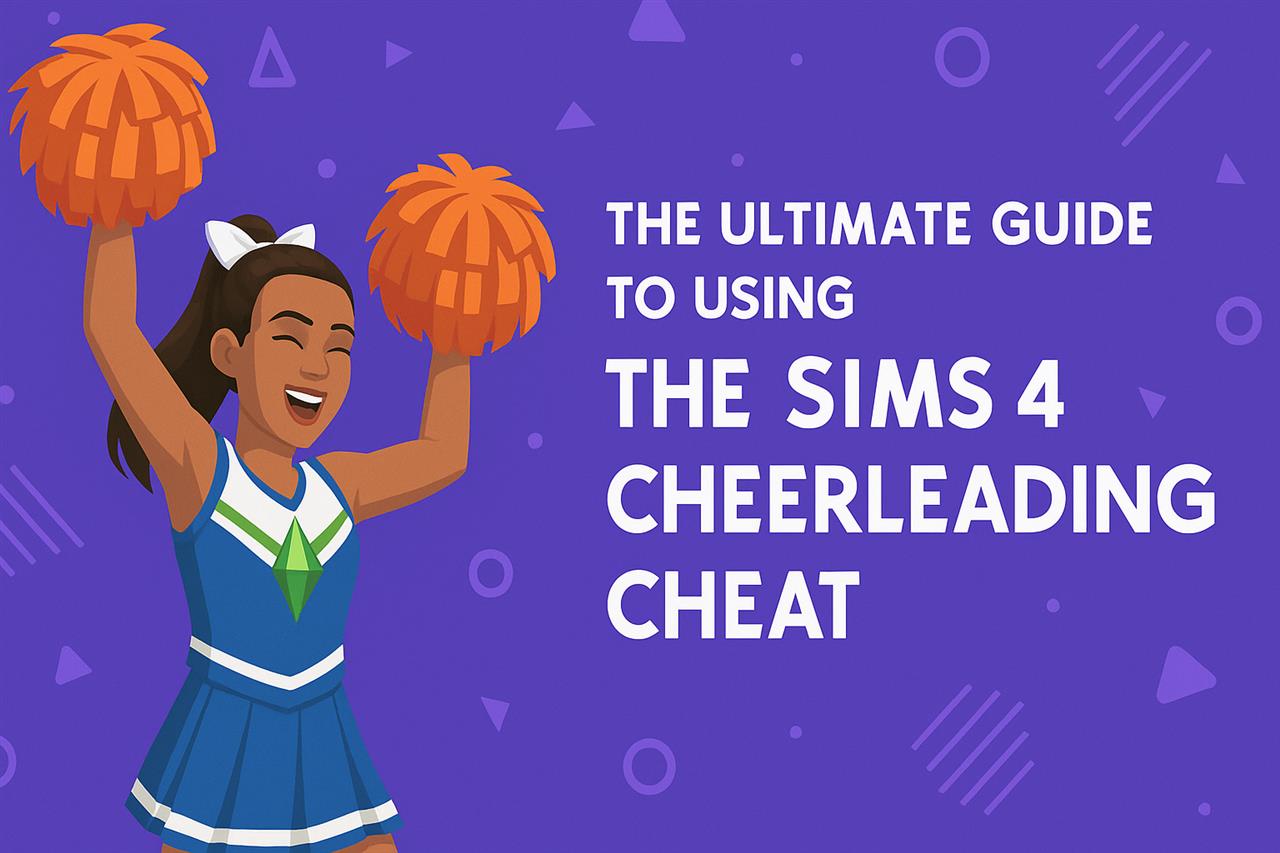 The ultimate guide to using the sims 4 cheerleading cheat